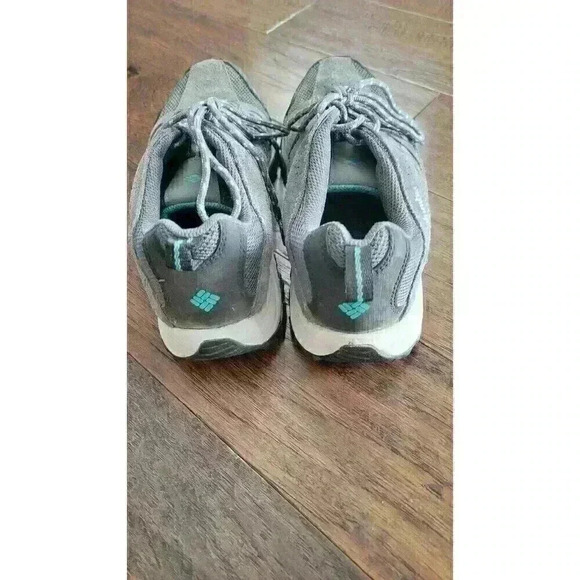 Columbia Crestwood US Women's Size 10 Hiking Shoe Athletic Graphite/Pacific Rim - Picture 5 of 6